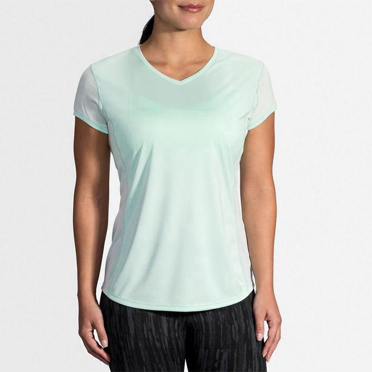 Brooks Stealth - Camisetas Manga Corta Mujer - Verde (YAHS-52379)